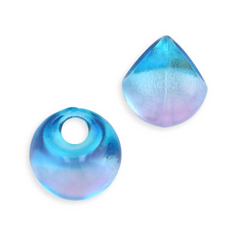 アクリルビーズ 鈴丸 LB 約10mm｜樹脂素材パーツ【パーツクラブ