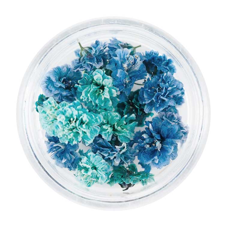ドライフラワー kasumisou / ブルー（BU） | ビーズ・パーツなどの