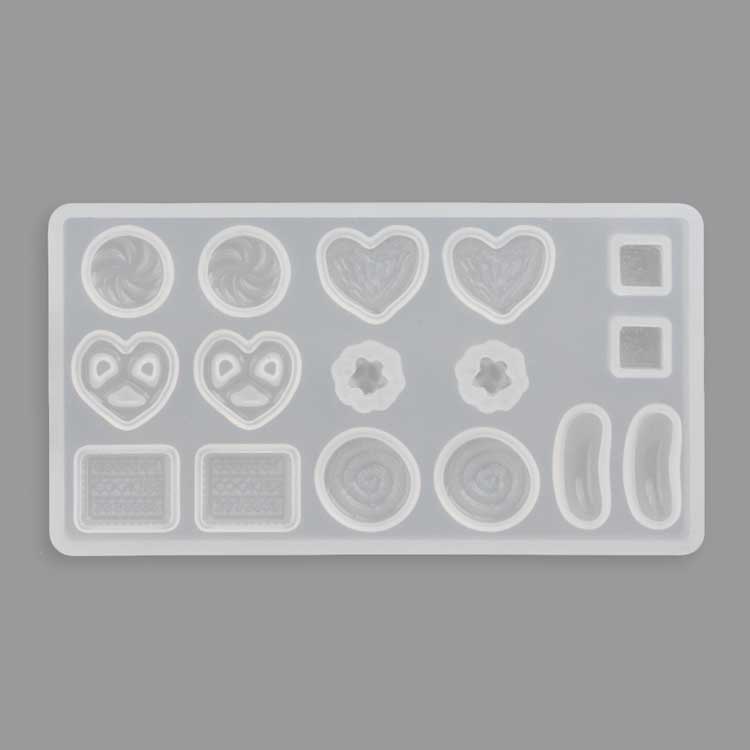 シリコンレジン型 / スイーツアソート8種 | ビーズ・パーツなどの