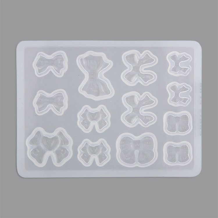 シリコンレジン型 / リボン8種 | ビーズ・パーツなどのハンドメイド