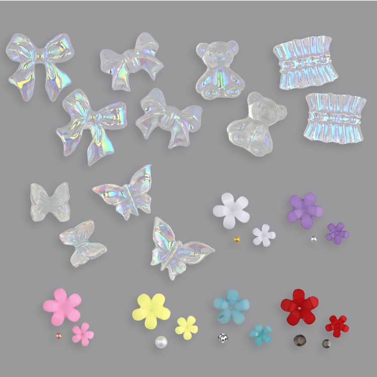 レジン＆ネイル アクリルパーツアソートセット / MA | ビーズ・パーツ