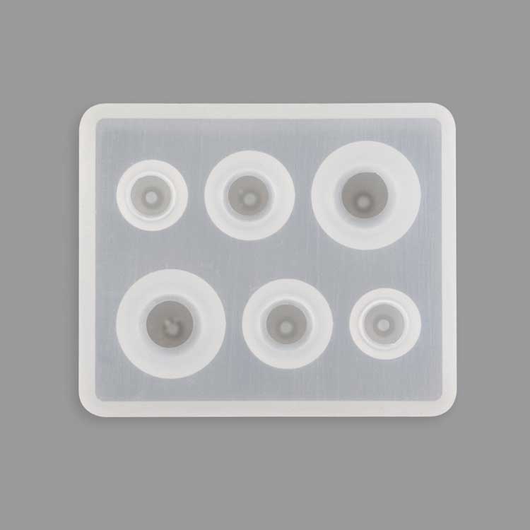 シリコンレジン型 / しずく（片穴 24×15mm/18×12mm/11×9mm） | ビーズ