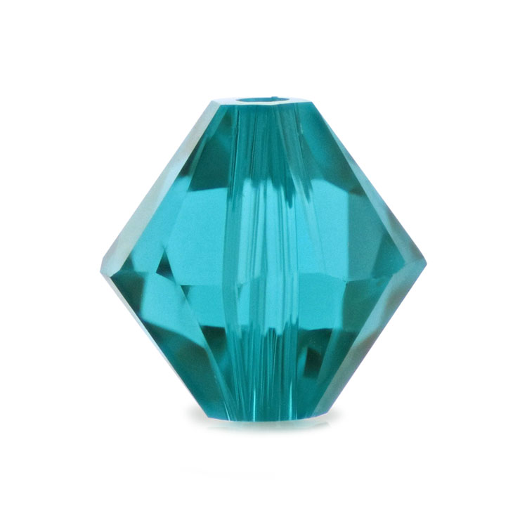 アドバンスト・クリスタル#5328 ブルージルコン 6mm｜アクセサリー素材