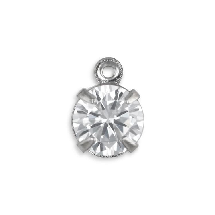 パーツセットRジルコニア999円 カン付ジルコニアパーツ（ジルコニア）｜アクセサリー金具