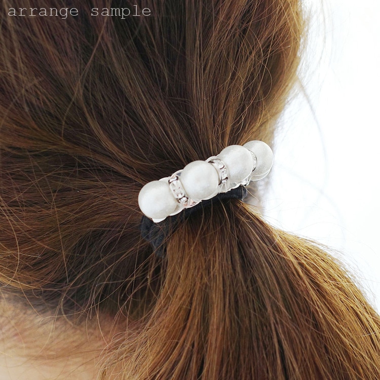 ポニーフック（カーブ土台付 / 2穴）/ G5 | ビーズ・パーツなどの