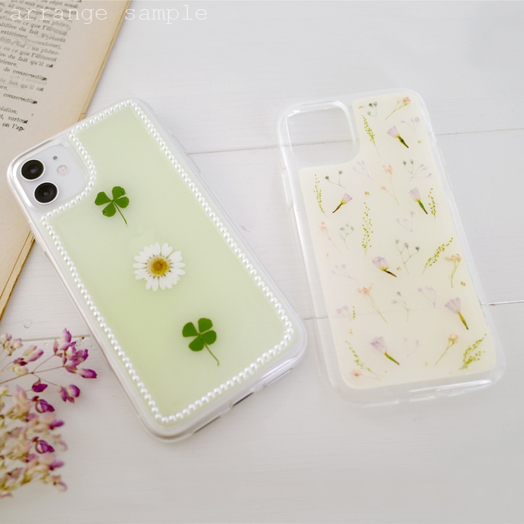 iPhoneケース レジン用 iPhone11対応 クリア ｜雑貨用金具