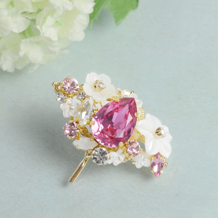 シェルパーツ フラワー WH 約10mm｜天然素材・アクセサリーパーツ