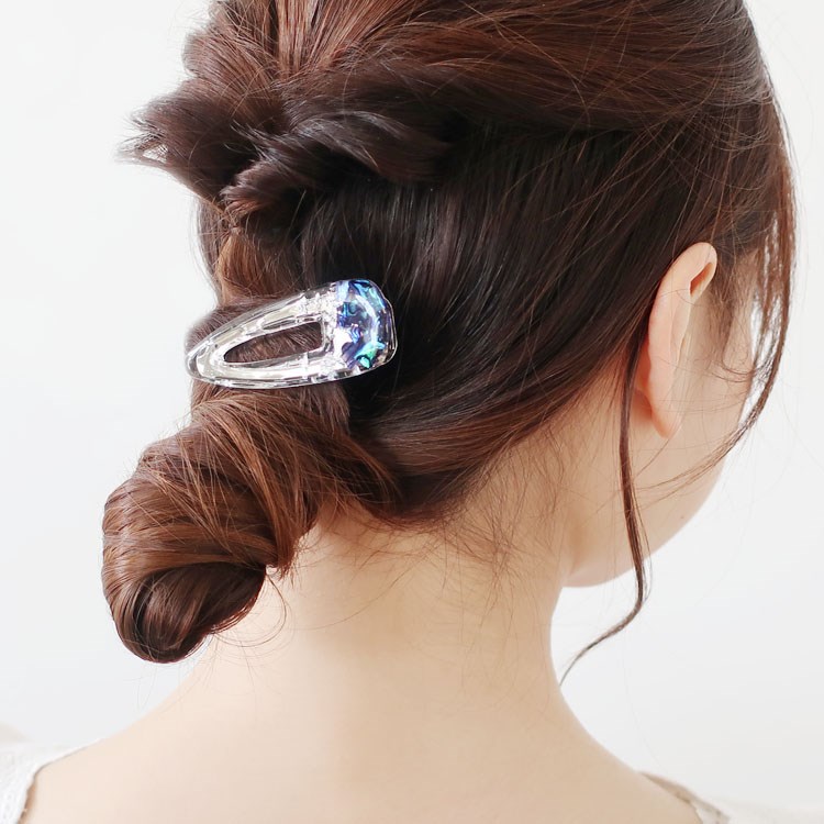 レジンで作る ヘアクリップ | ビーズ・パーツなどのハンドメイドパーツ