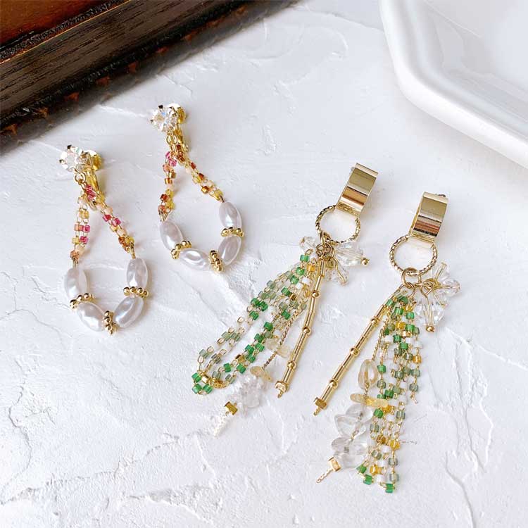 シードビーズチェーンのアクセサリー | ビーズ・パーツなどの