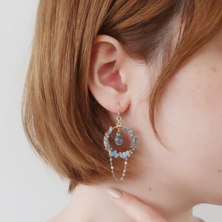 シードビーズチェーンのアクセサリー | ビーズ・パーツなどの
