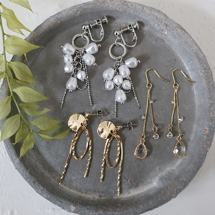 樹脂パール バロック WH 約6mm(大袋)｜パール素材・アクセサリーパーツ