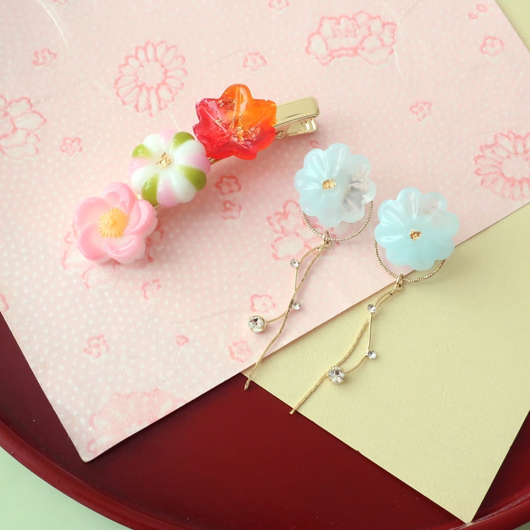 ヘアクリップ（カーブ） G5 約63mm｜アクセサリー金具・パーツ【パーツ