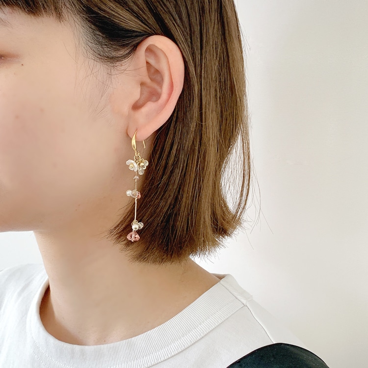 デザインチャーム / カットガラス / CR・G5 ｜アクセサリーチャーム