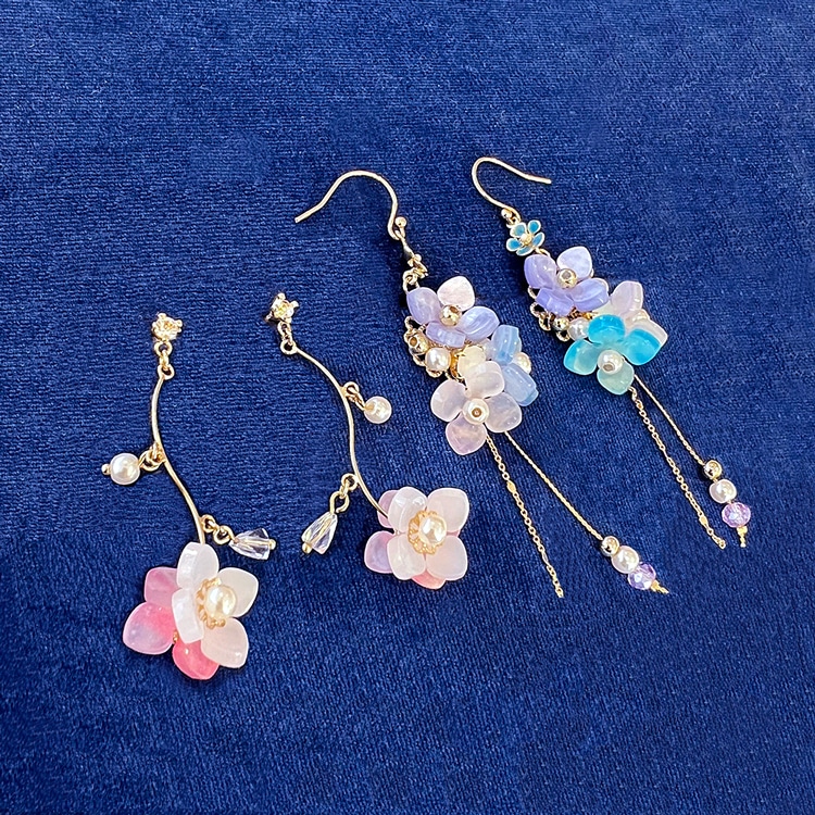 プチチャーム（つなぎパーツ）ネモフィラ / BU・G5 | ビーズ・パーツ