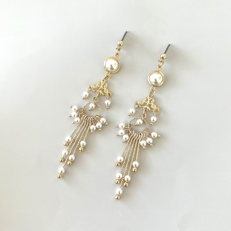 パーツクラブ イヤリング チタンポストピアス パーツ パーツクラブ チタンポスト＆キャッチピアス 約3mmクリスタル・カン付