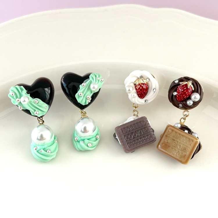 チャーム / イチゴ / RD・G5 ｜アクセサリーチャーム・ハンドメイド