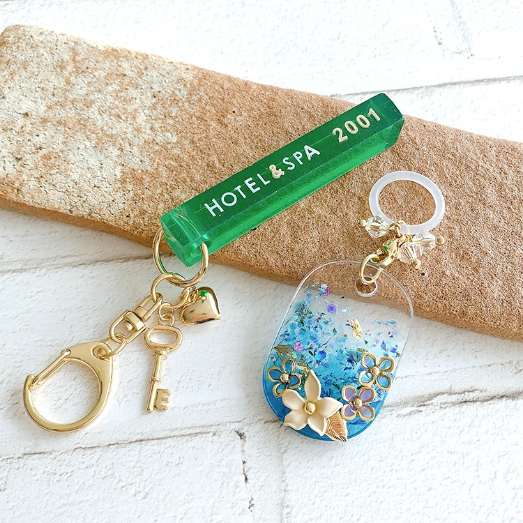 シリコンレジン型 / キーホルダー3種 | ビーズ・パーツなどの