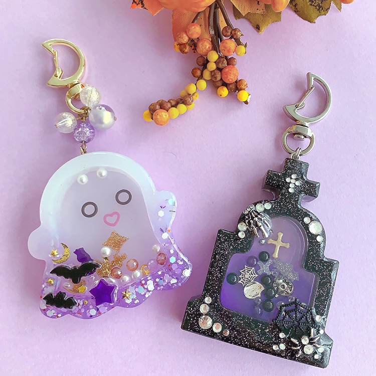 キーホルダー カラビナ（月） G5 ｜雑貨用金具・アクセサリーパーツ