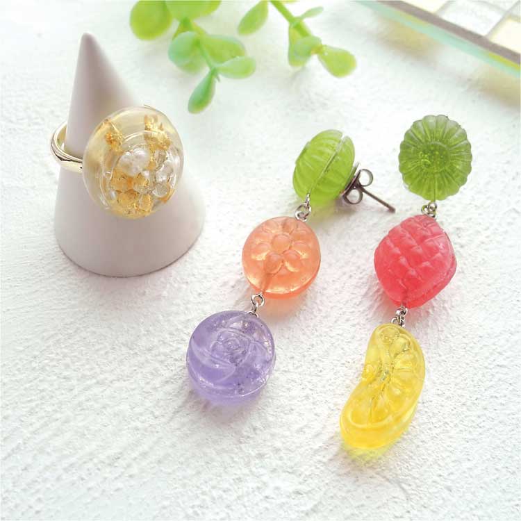 レジン用着色剤 宝石の雫 / レッド | ビーズ・パーツなどの