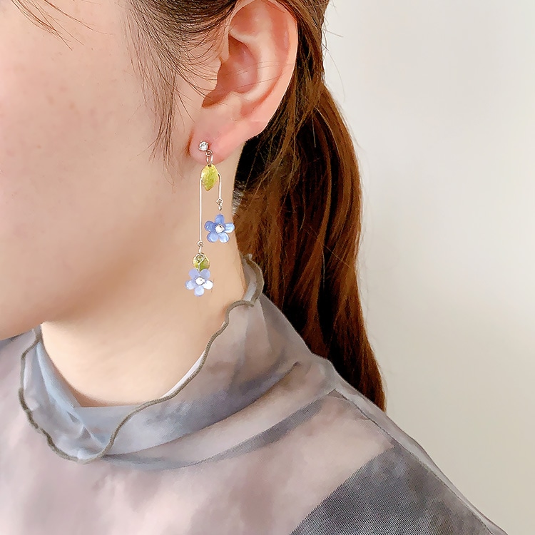 レジンで作る あじさいアンブレラマーカーとアクセサリー | ビーズ