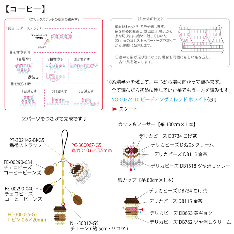 父の日ステッチ | ビーズ・パーツなどのハンドメイドパーツおよびハイ